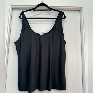 Abercrombie satin cami tank top